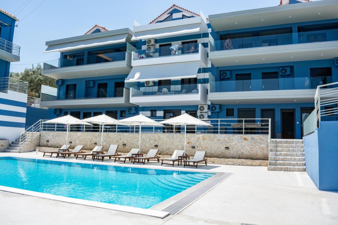 Anelia'S And Lydia'S Design Apartments Swimming Pool Nikiana Esterno foto